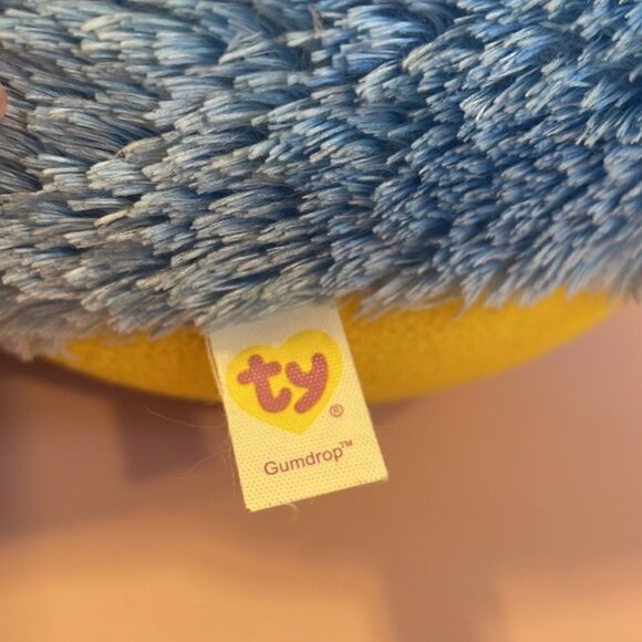 Ty Beanie Ballz 2011 Gumdrop the Colourful Bug NWT Great Condition 8” tall - Picture 8 of 9